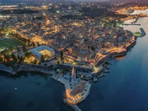Corfu town